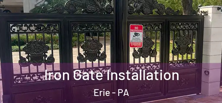  Iron Gate Installation Erie - PA