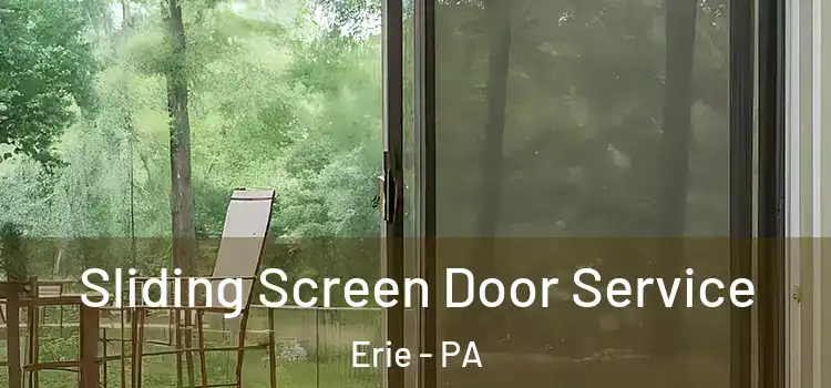 Sliding Screen Door Service Erie - PA